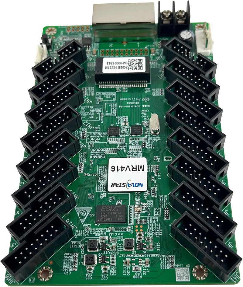 AzarPixel NovaStar MRV416 LED Receiving Card | High-Performance LED Display Controller with 18bit+ Grayscale, Pixel-Level Brightness Calibration & 3D Support | Reliable Indoor & Outdoor Video Wall Solution - Image 4